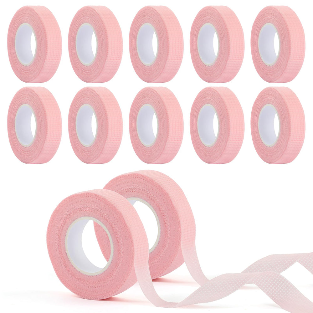 BEVTEE Cinta Pestañas Rosa: cinta suave para extensiones de pestañas
