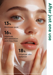 BE+WANTS Mascarilla de algas PDRN, envoltura desprendible durante el uso