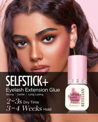 BEYELIAN Sensitive Lash Cluster Glue brush tip close-up for precise application.