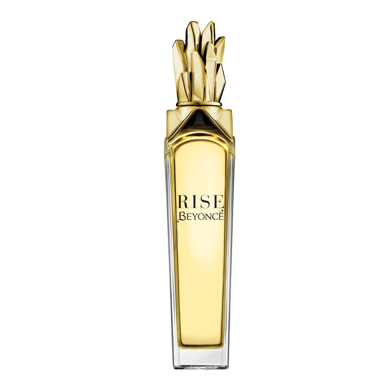 Beyoncé Rise: botella frontal elegante para uso diario.