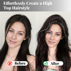 Clip BEYONGME para volumen en la raíz del cabello para fijar forma.