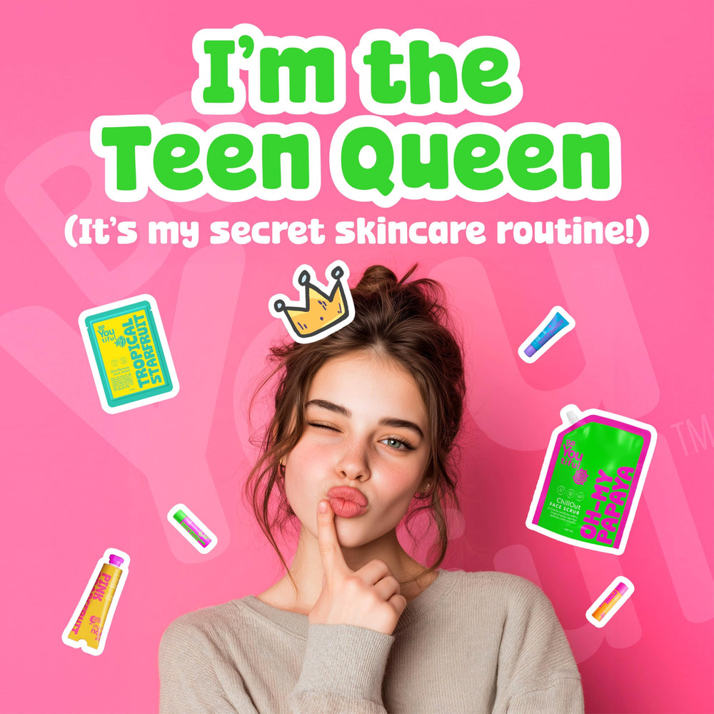 BeYoutiful lip balm Raspberry softens lips during school and activities