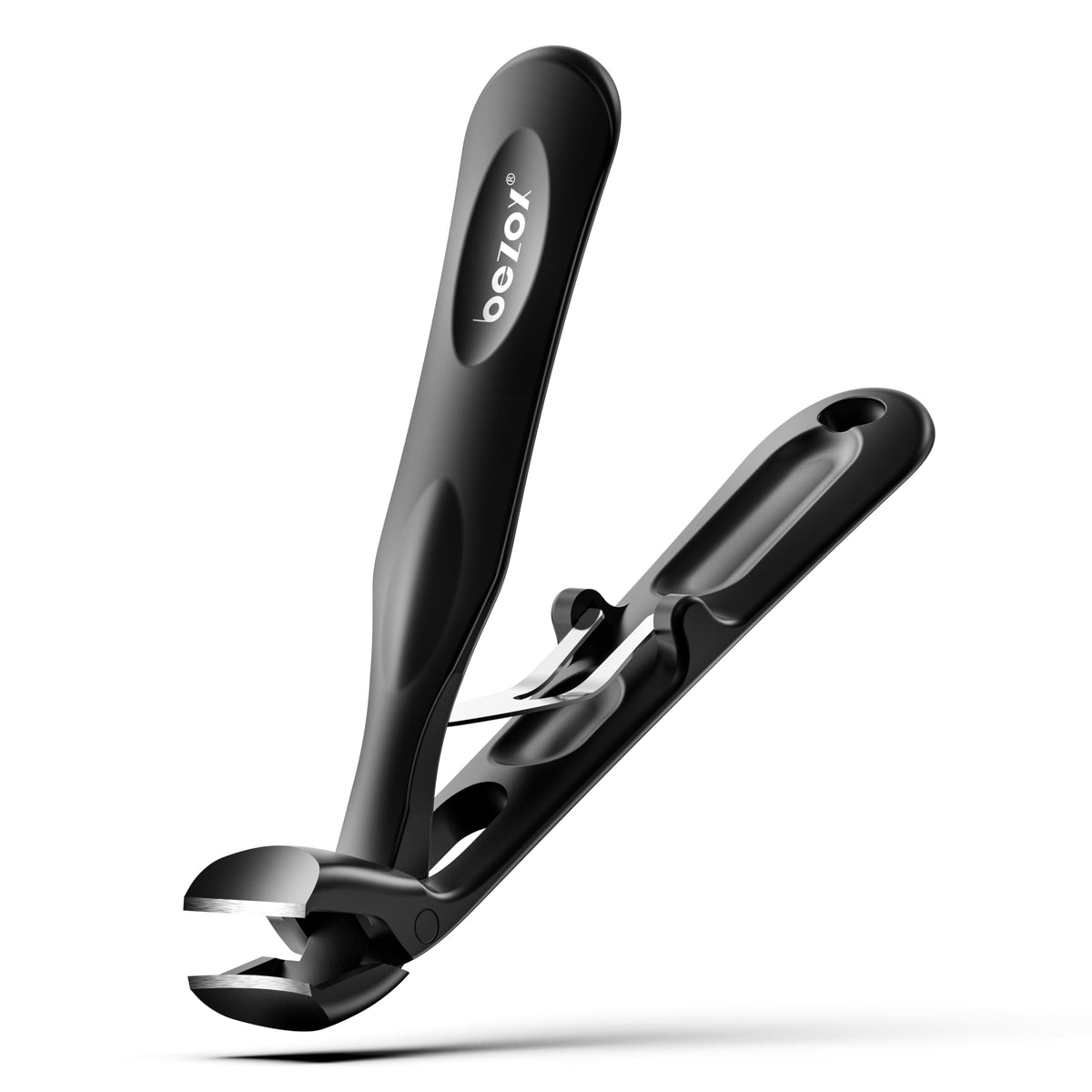 BEZOX cortauñas con ángulo para uñas gruesas, corte cómodo y preciso.