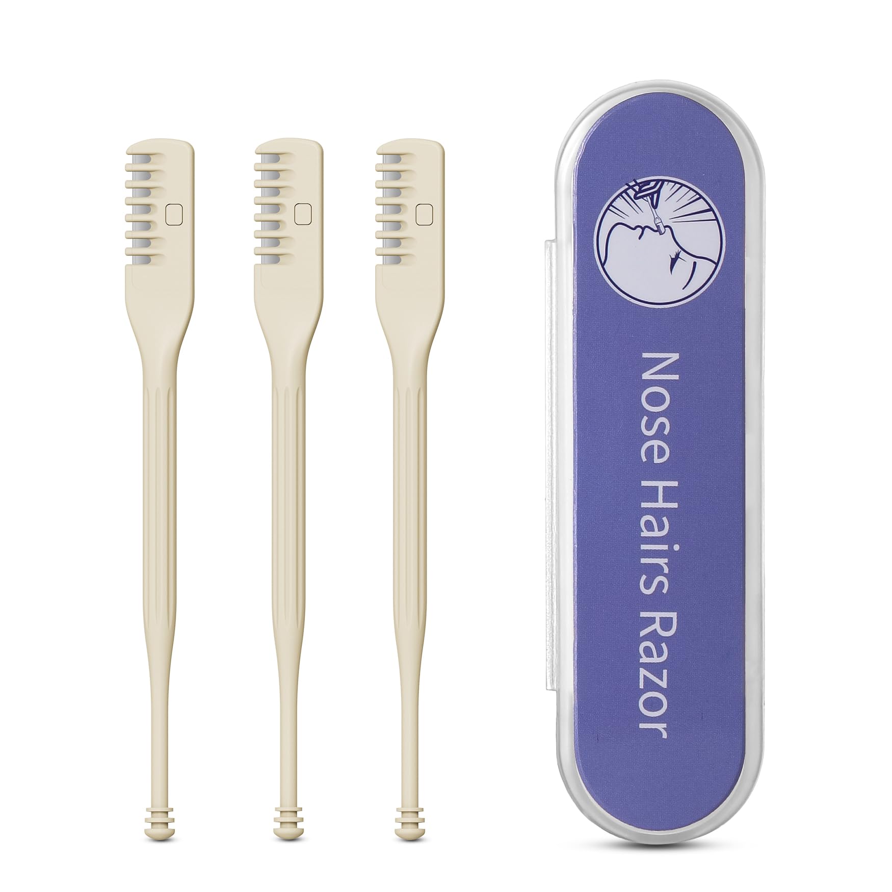 BEZOX recortador nasal manual: limpieza rápida y rutina de aseo