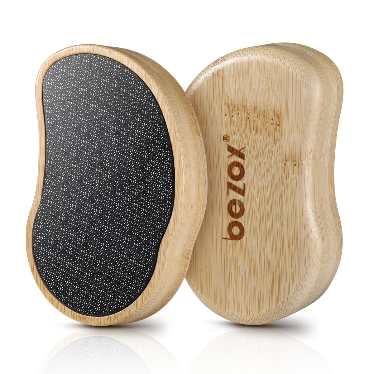 BEZOX piedra de vidrio nano para pies, suaviza la piel durante la limpieza.