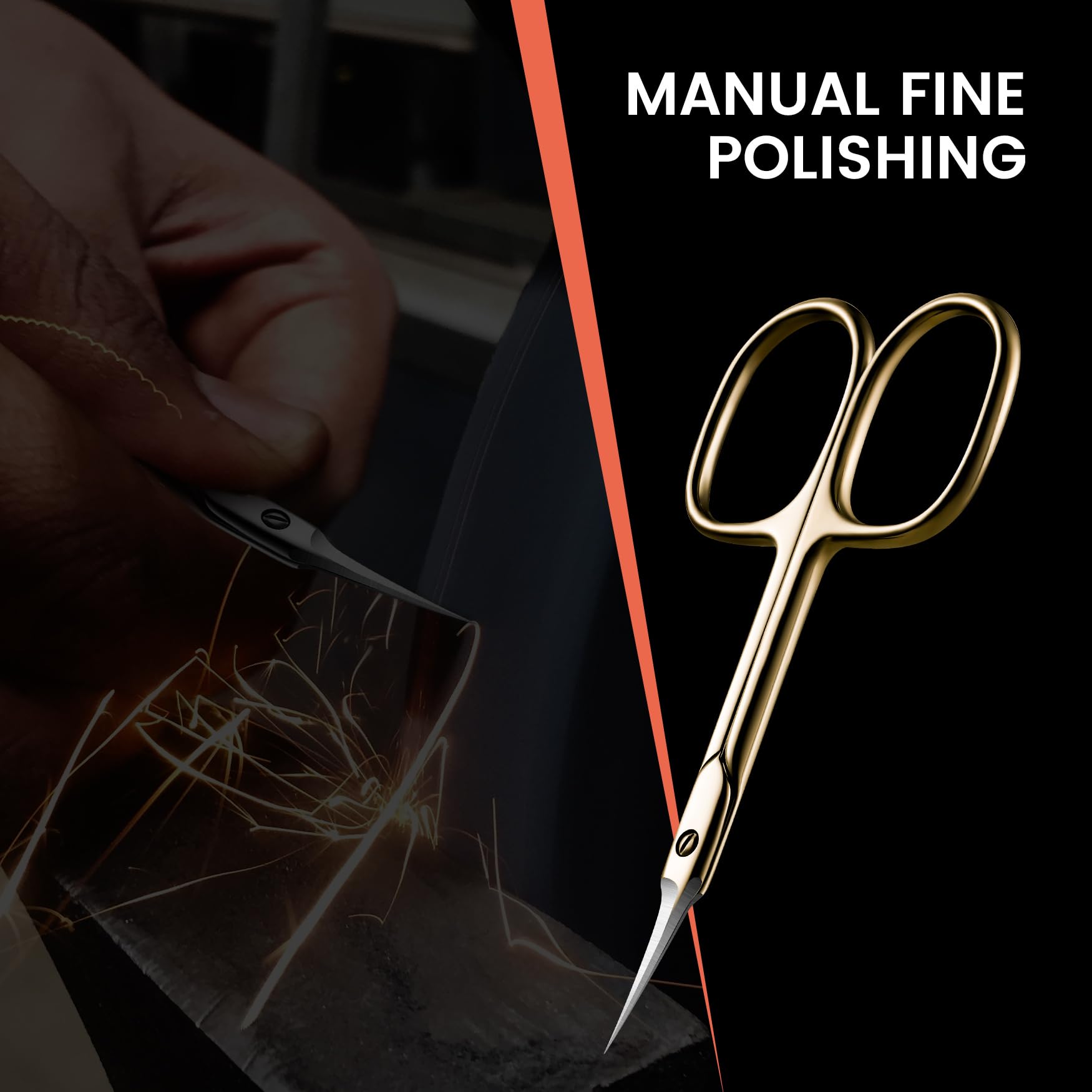 Tijeras BEZOX para manicura uso profesional o en casa