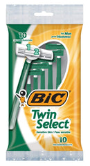 BIC Twin Select Sensitive: afeitadora con dos hojas para viajes y comodidad