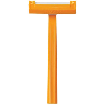 Afeitadora Bic de tamaño compacto ideal para viaje y guardarla fácilmente.