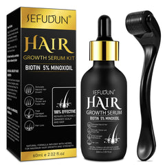 Bieyoc Minoxidil Sérum: bote cómodo para estimular el crecimiento capilar.