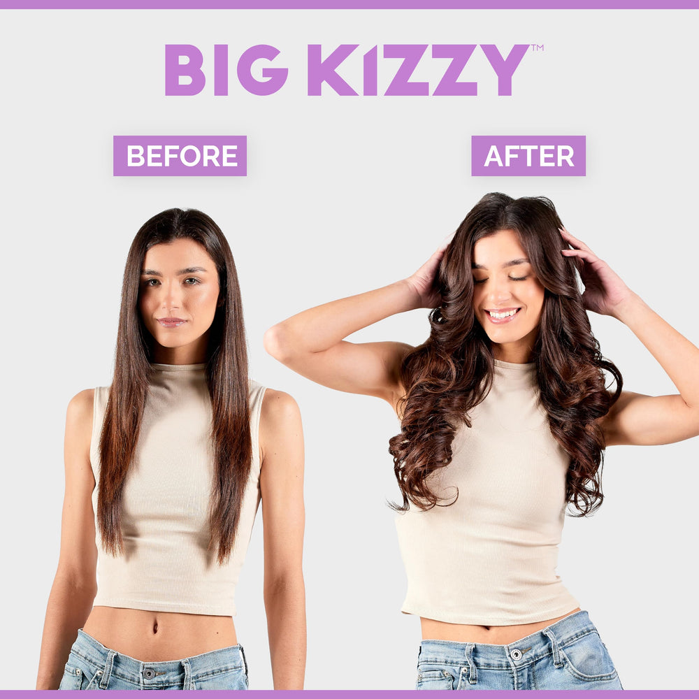 Big Kizzy Pro Hold: duración de varias semanas para extensiones con cuidado adecuado.