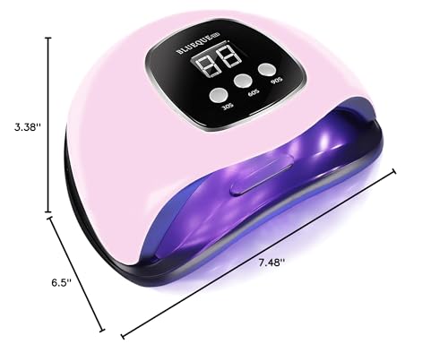 BIGBEAR UV lampara uñas 48W, ideal para uso domestico diario.