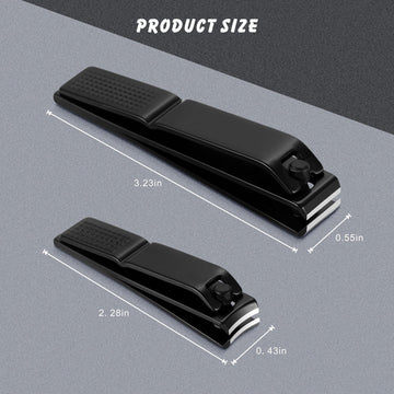 Diseño ergonómico antideslizante de Bignes para cortar uñas