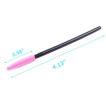 BIHRTC aplicador desechable de silicona para cejas, uso higiénico y sin doble inmersión.