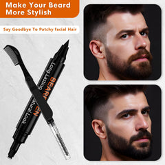 BIKTIC delineado de barba con cabeza de cuatro puntas para precisión.