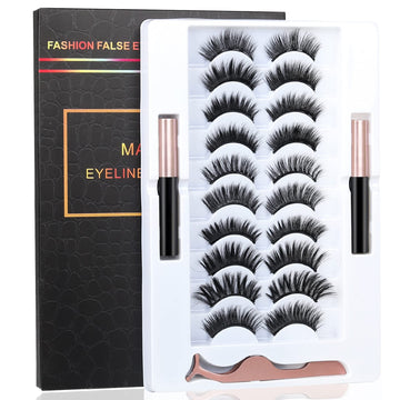 Pestañas 3D naturales de BILEYCHA para un look suave y cómodo.