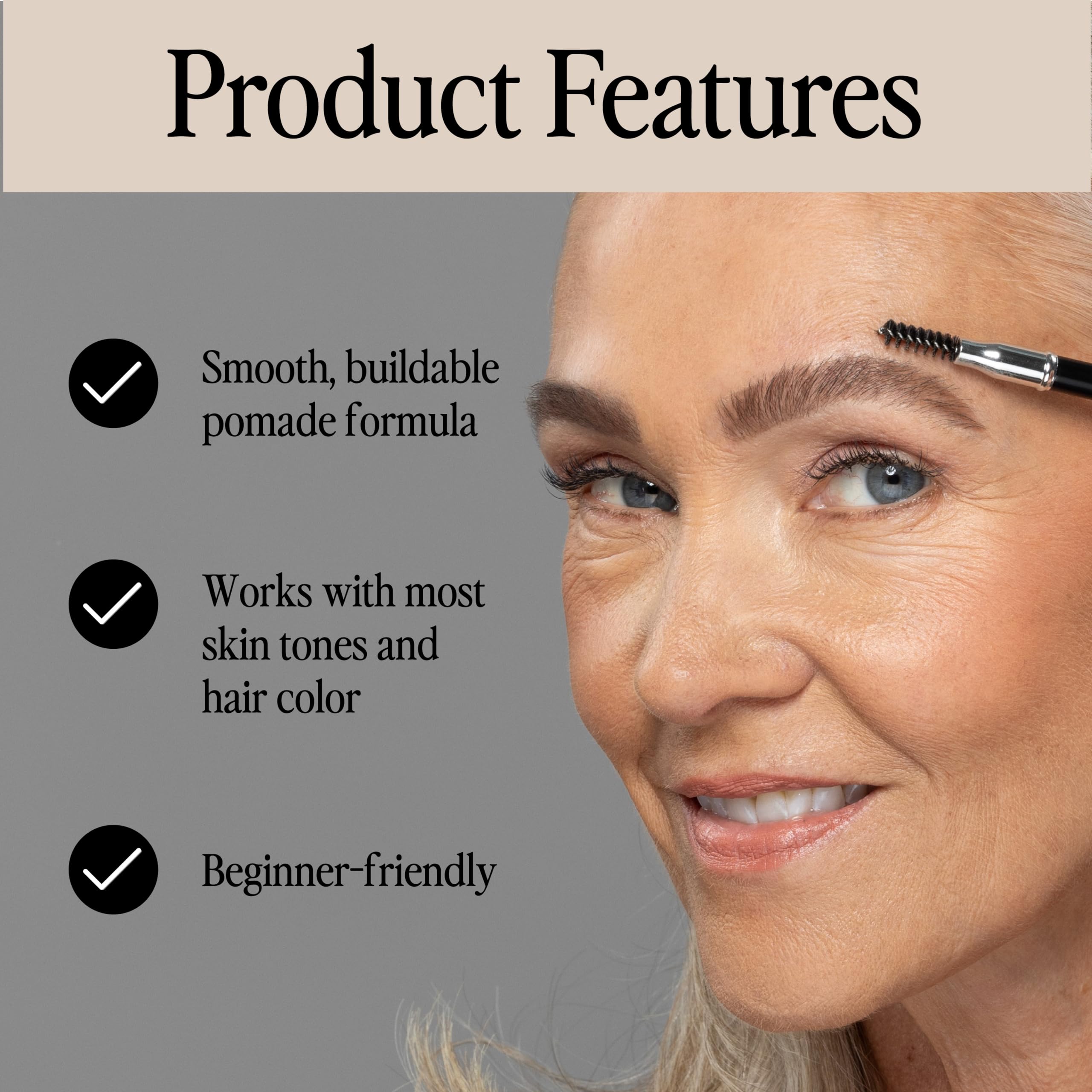 Billion Dollar Brows tono universal para combinar con diferentes cabellos