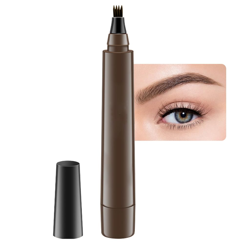 BINGBRUSH cejas delineadas con el lapiz 4 puntas para apariencia natural