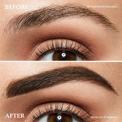 BINGBRUSH cobertura pelos grises cejas, rellena huecos con color uniforme.