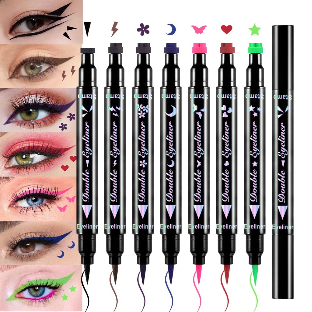 BINGBRUSH delineador doble punta para trazos precisos.