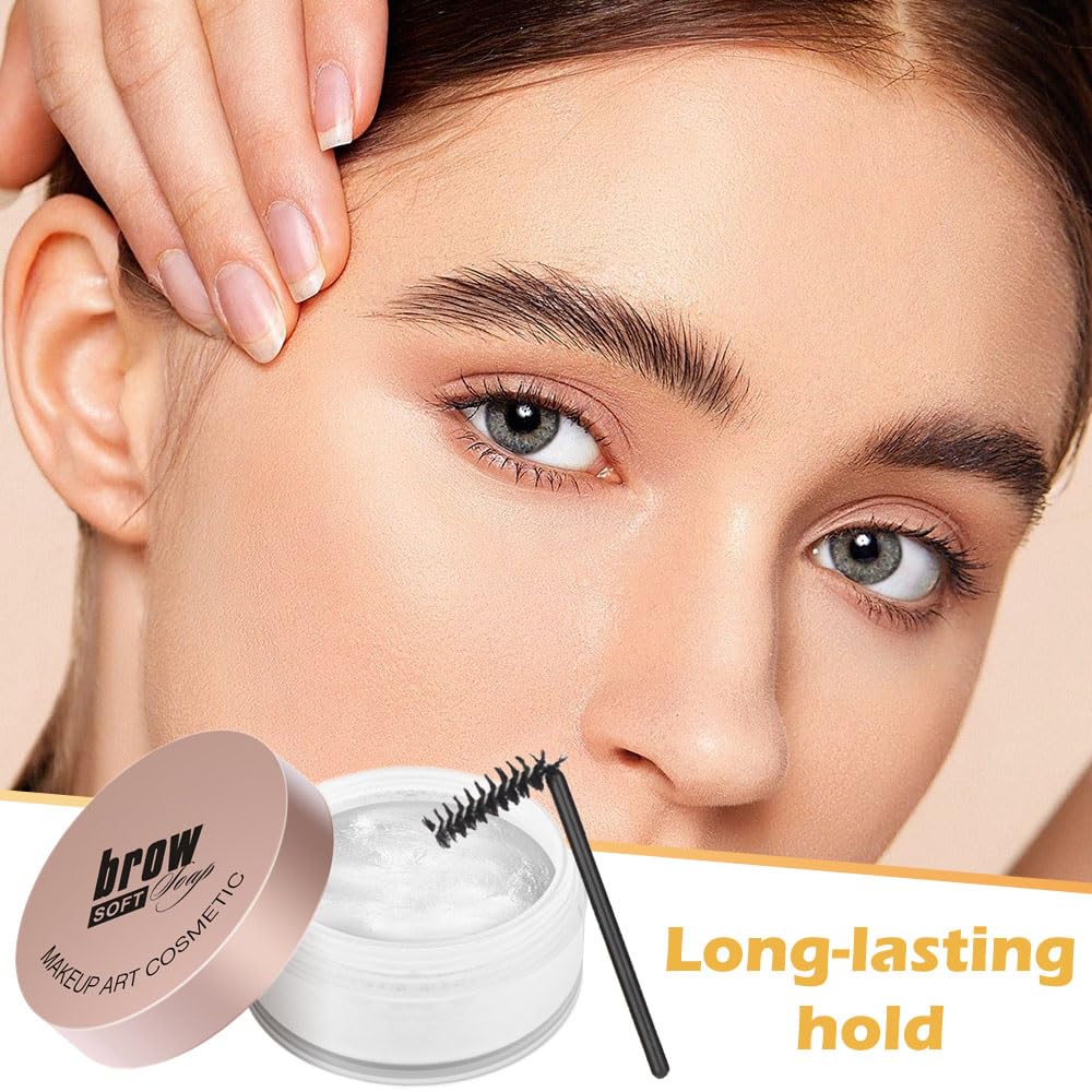 BINGBRUSH fijación-cejas duradera: mantiene forma natural durante el día.