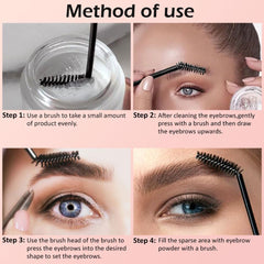 BINGBRUSH gel-cejas claro: impermeable para un aspecto definido y natural.