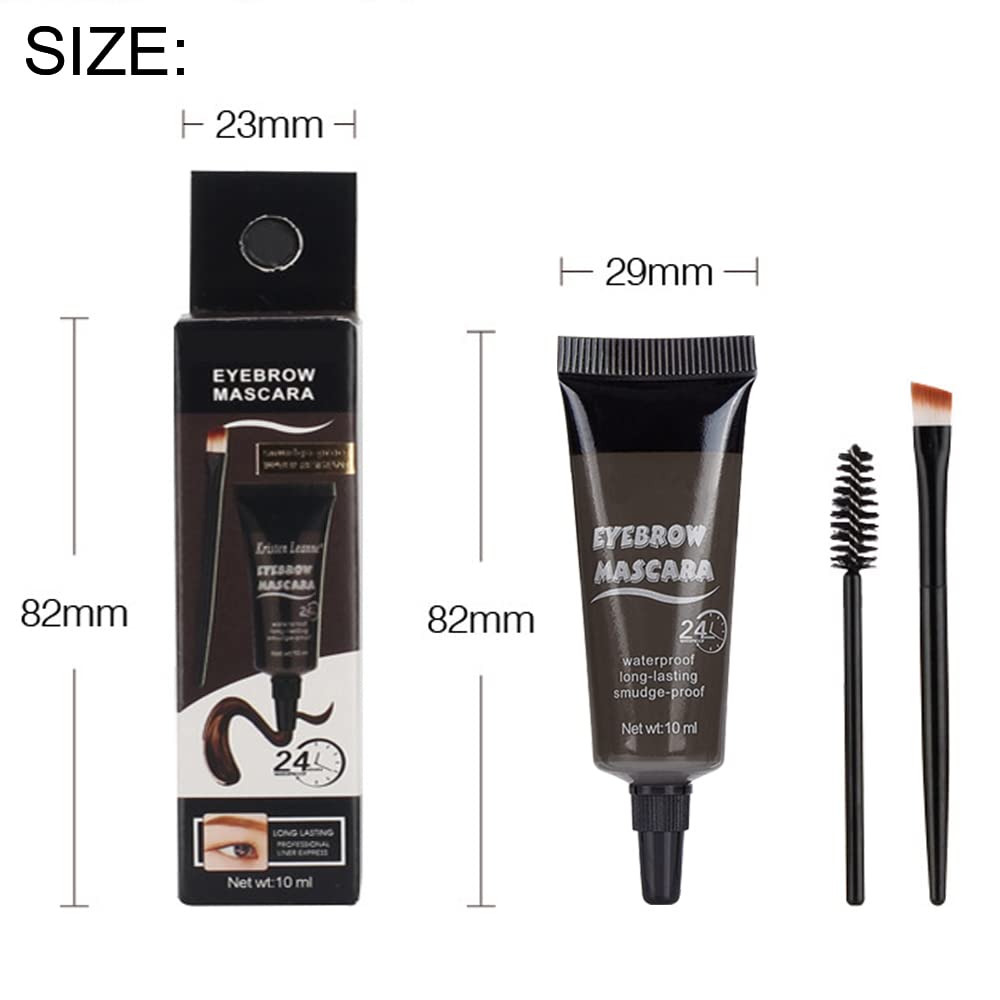 Kit de tinte para cejas Bingbrush listo para aplicar.