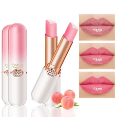 BINGBRUSH labio cambio color melocotón, tono versátil para cualquier ocasión.