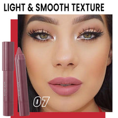 BINGBRUSH Crayon Matte tono 02, color vibrante con textura ligera