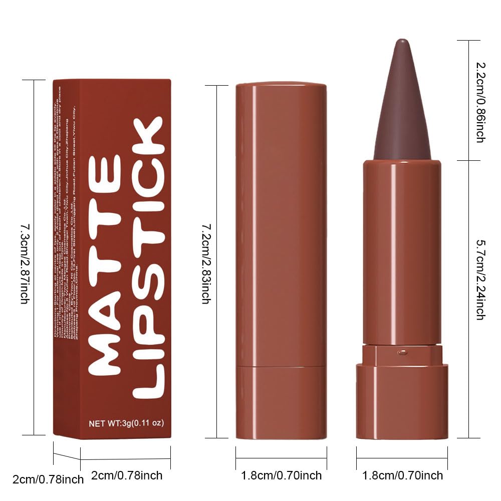 BINGBRUSH look diario labial marrón natural.