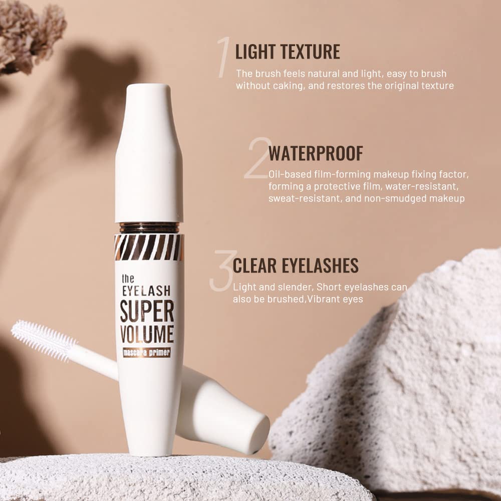 BINGBRUSH Mascara resistente al agua, duración prolongada para todo el día.