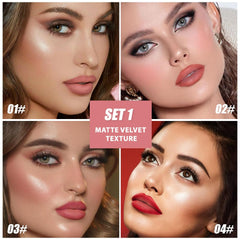 BINGBRUSH matte lipstick delivers rich pigment with a comfortable, weightless feel.