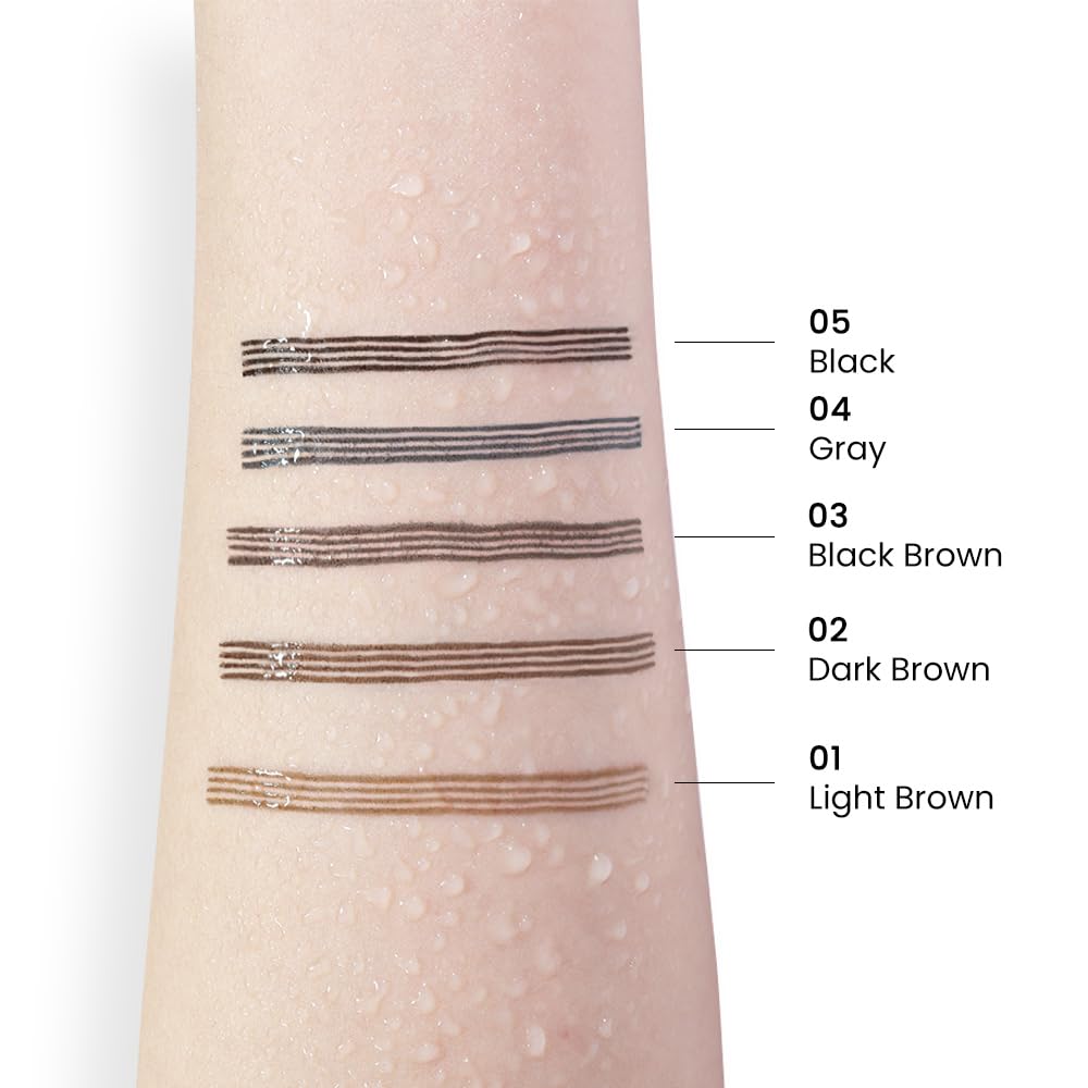 BingBrush tinte cejas, se retira fácilmente con desmaquillante.