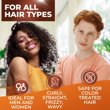 BINGO HAIR CARE botella muestra brillo y protección.