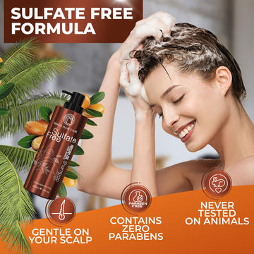 BINGO HAIR CARE botella muestra hidratación profunda para cabello dañado.