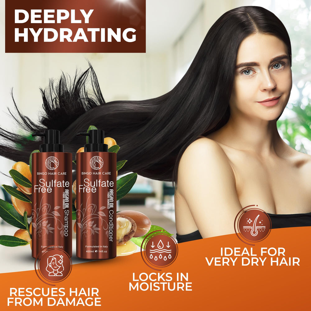 Bingo Hair Care: etiqueta-sin-sulfatos cuidado suave para cuero cabelludo