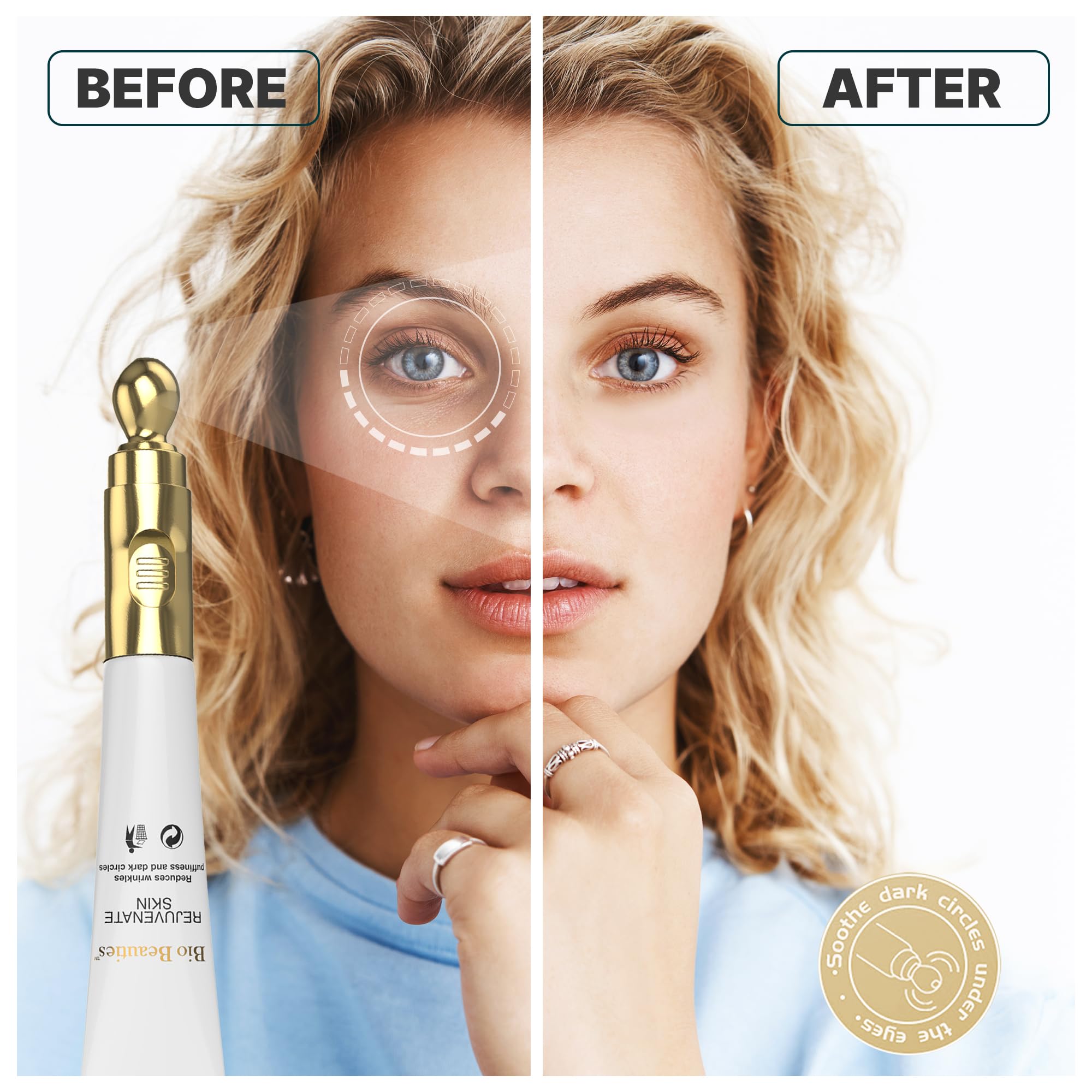 Bio Beauties firmeza contorno ojos para un aspecto más joven.