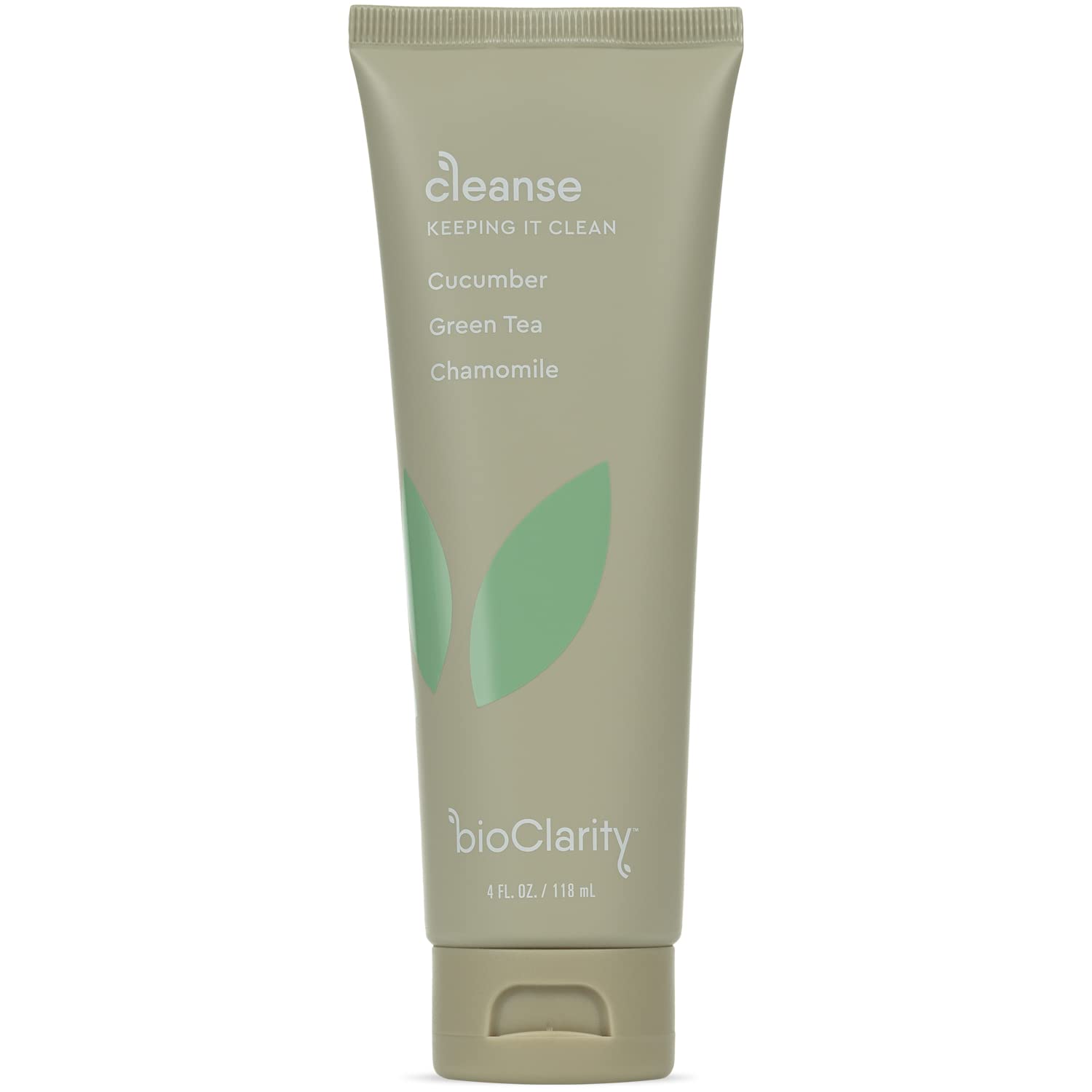 BioClarity Limpiador Facial con Pepino, limpieza suave para piel sensible