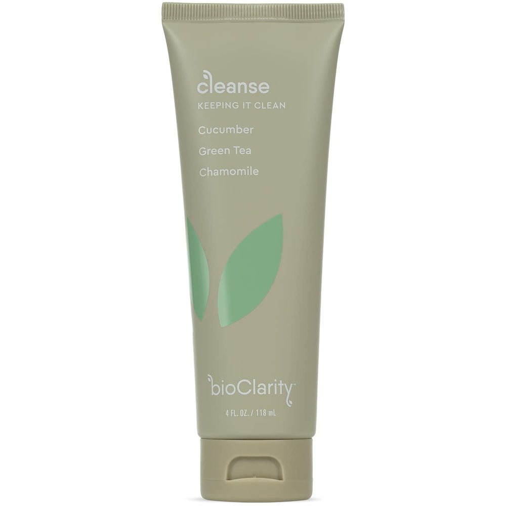 BioClarity Limpiador Facial con Pepino, limpieza suave para piel sensible
