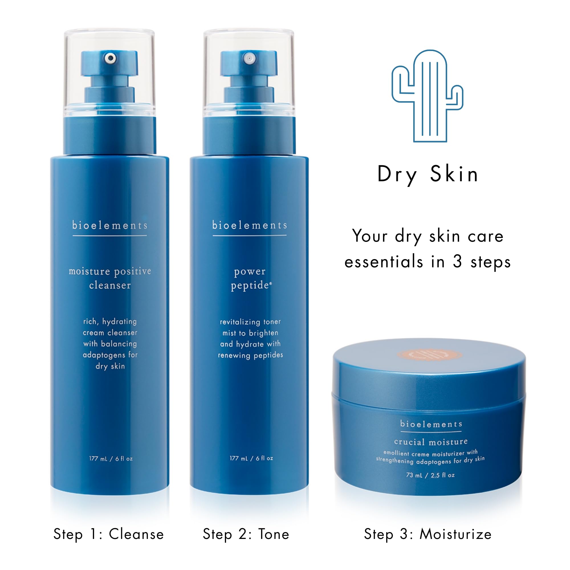 Bioelements Crucial Moisture, crema de rápida absorción sin residuo pegajoso.