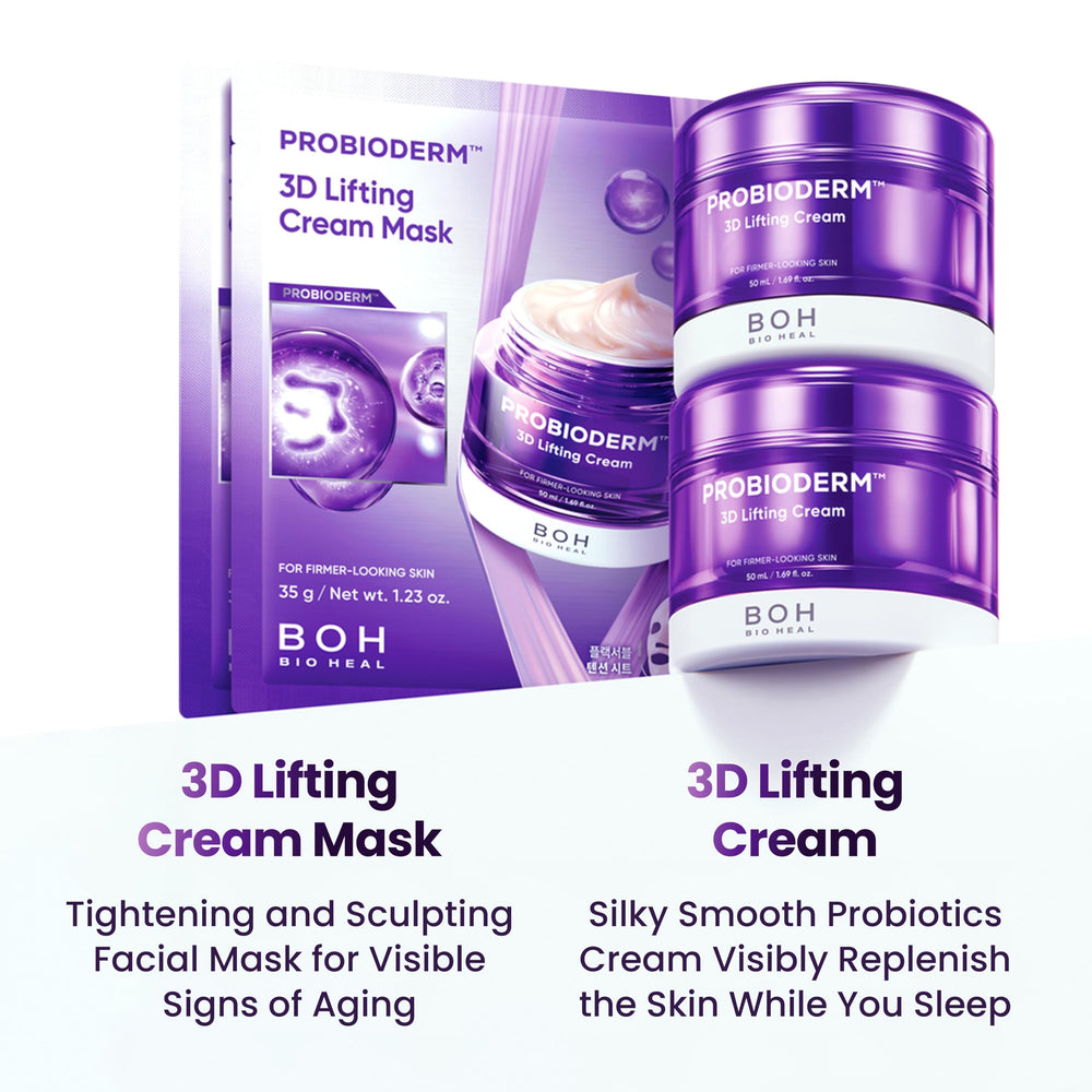 Mascarilla lifting para mandíbula con BIOHEAL BOH Probioderm 3D.
