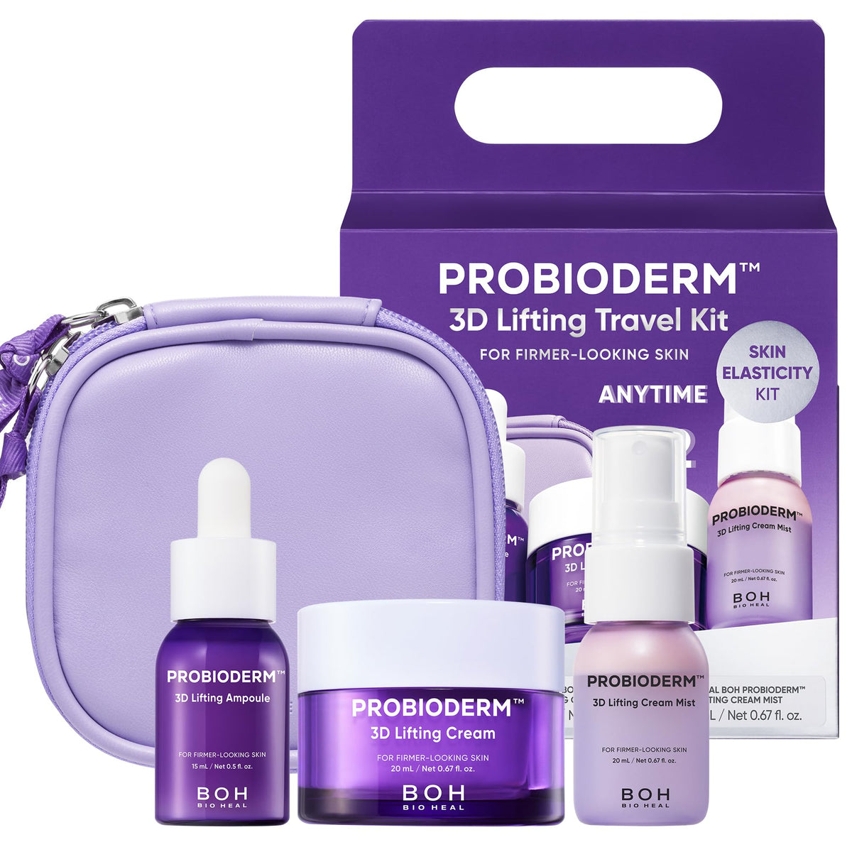 BIOHEAL BOH Probioderm elevación tridimensional con ampolla para firmeza e hidratación.