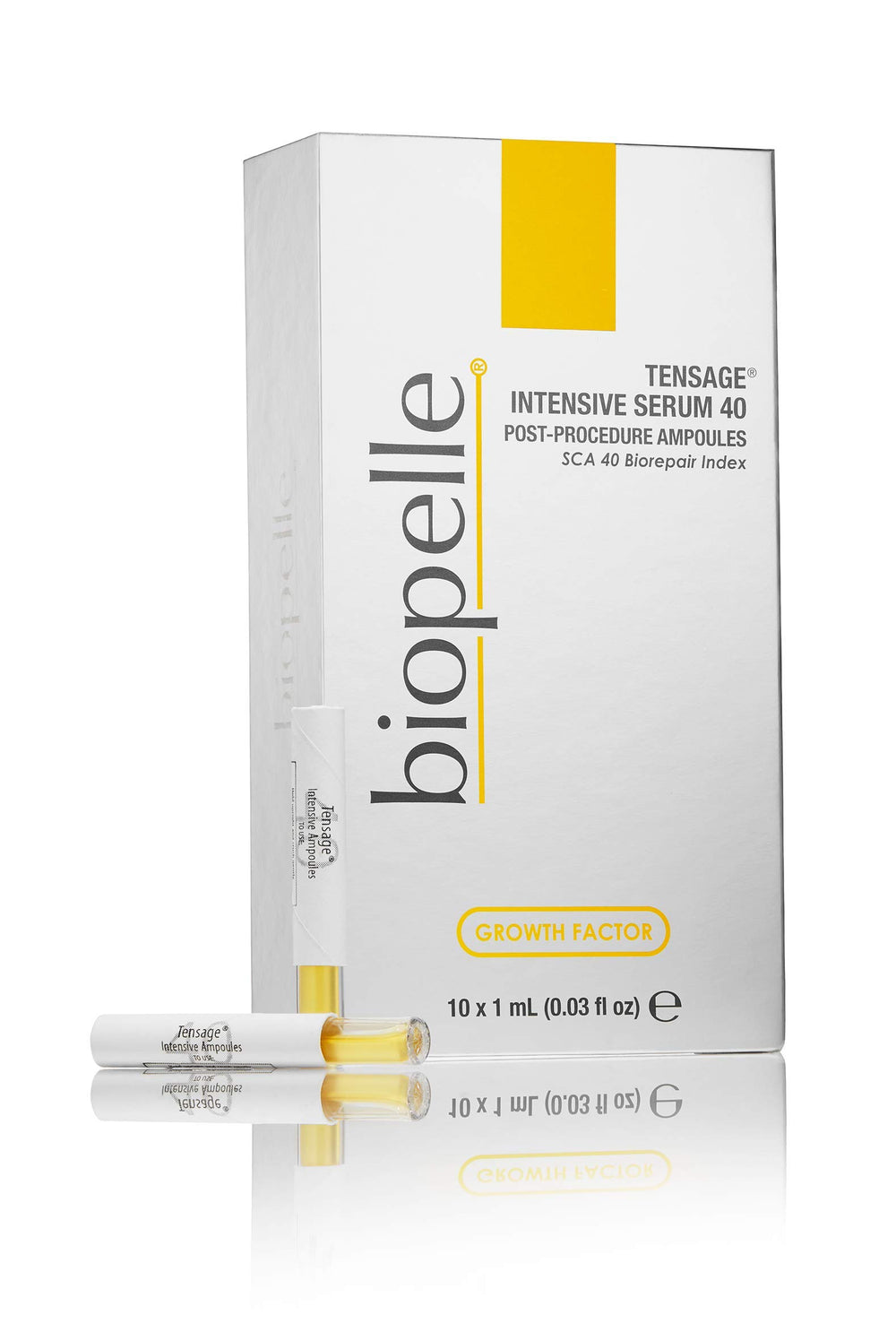 Biopelle Tensage Serum 40: ampolla individual para regeneración suave.