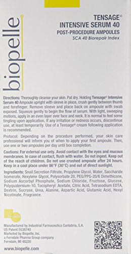 Biopelle Tensage Serum 40: envase para uso intensivo diario.