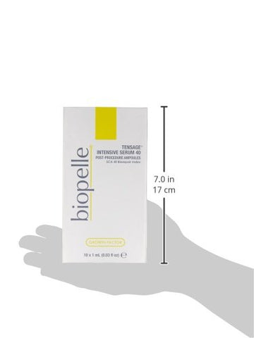 Biopelle Tensage Serum 40: uso post-procedimiento para soporte de la piel.