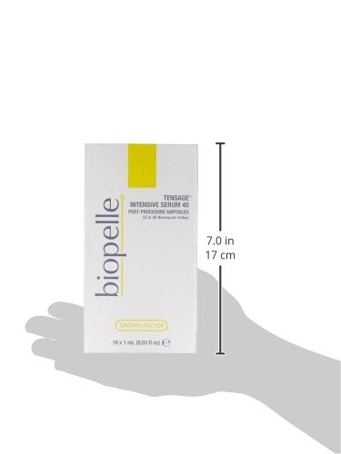 Biopelle Tensage Serum 40: uso post-procedimiento para soporte de la piel.