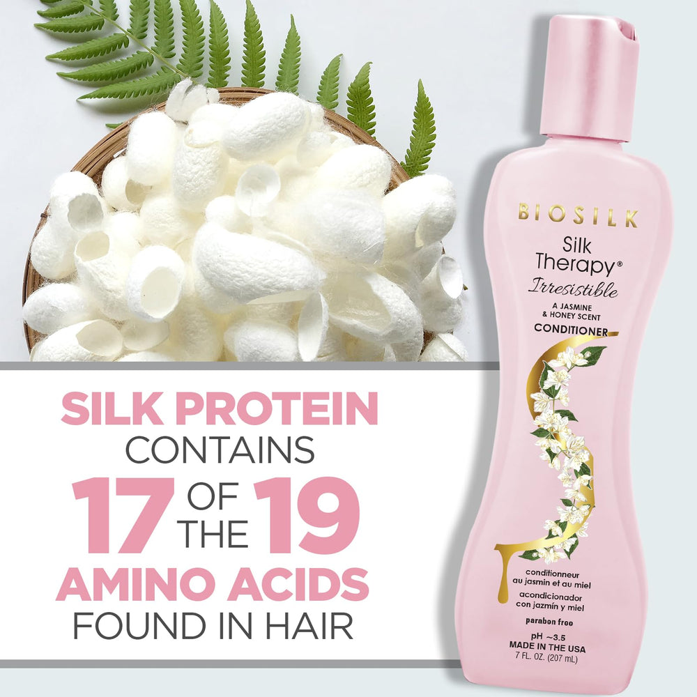Cabello de todo tipo se beneficia del BioSilk Irresistible