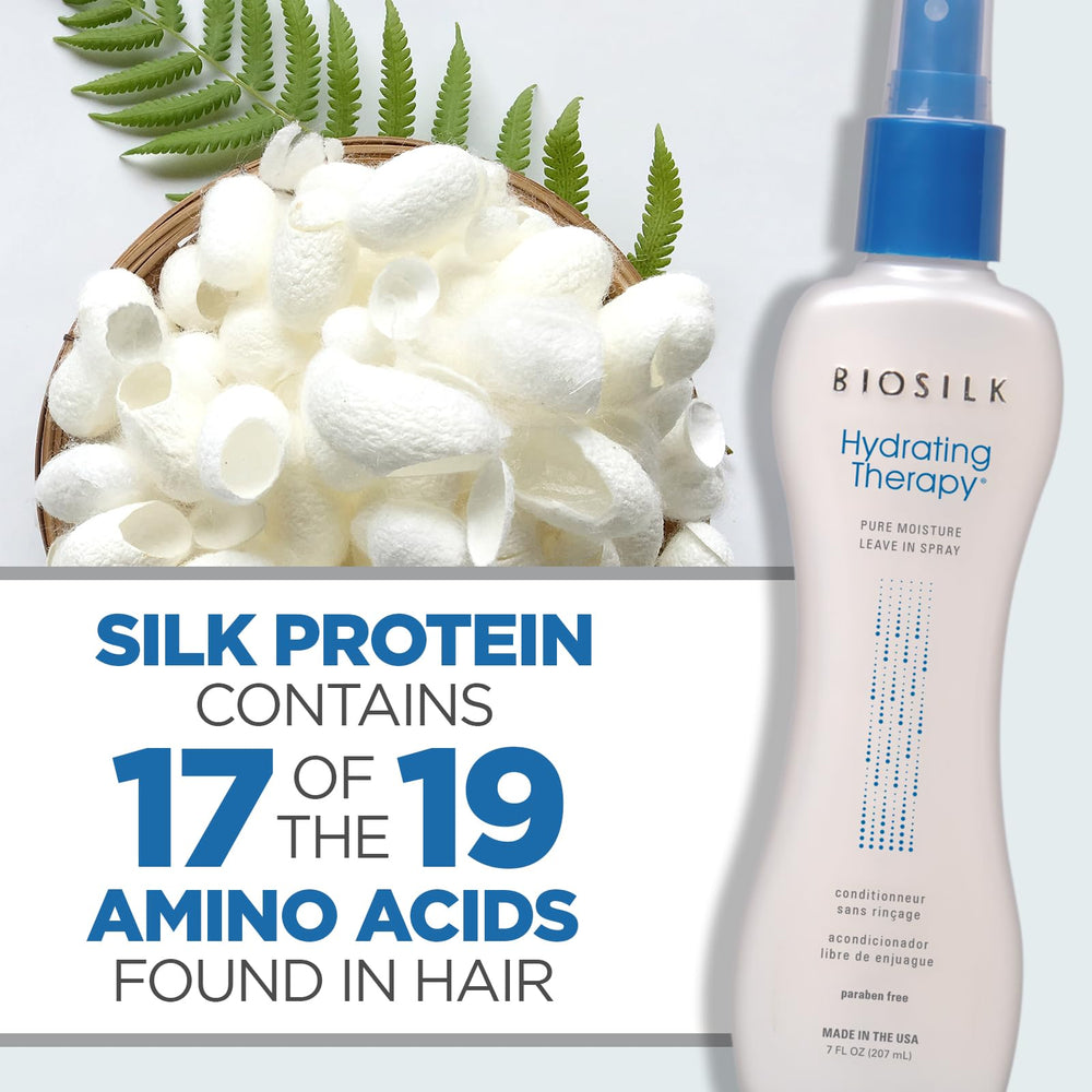BioSilk Reconstruye zonas deshidratadas del cabello con suavidad