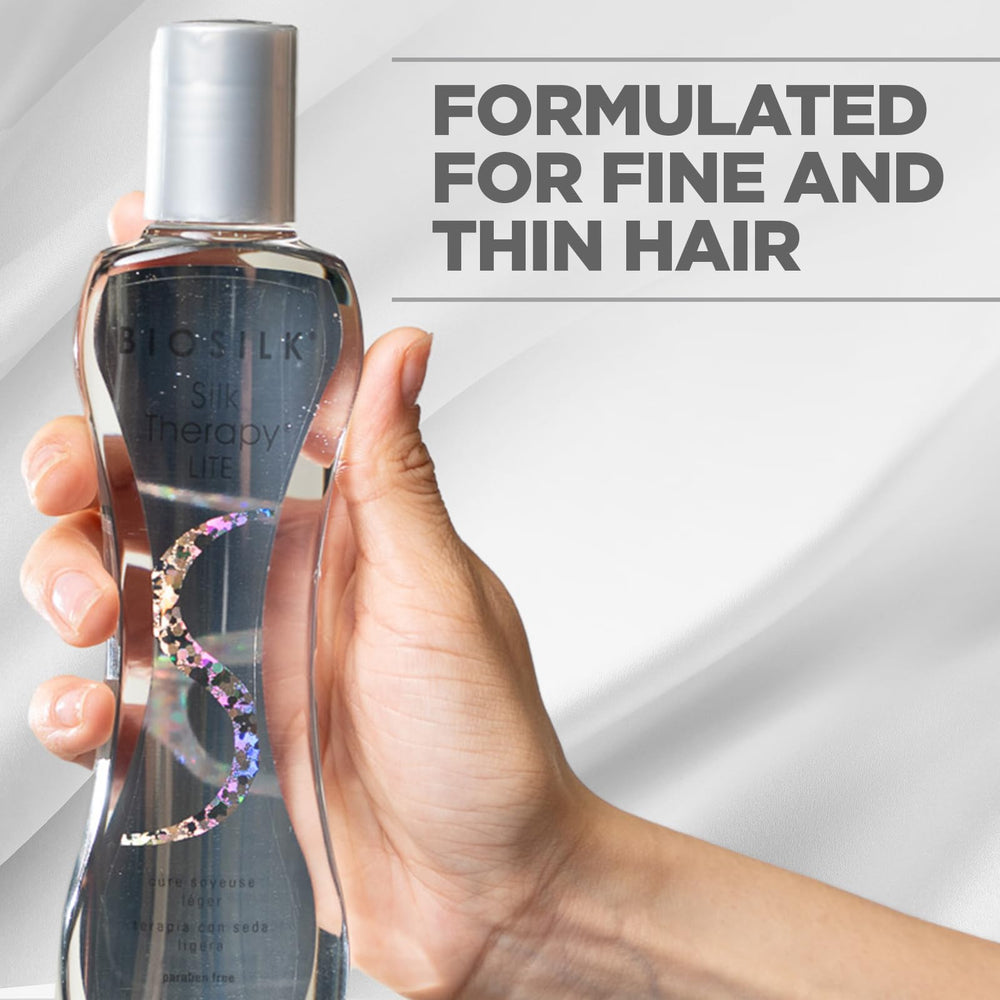 BioSilk Silk Therapy Lite aplicación medias puntas para una mayor suavidad