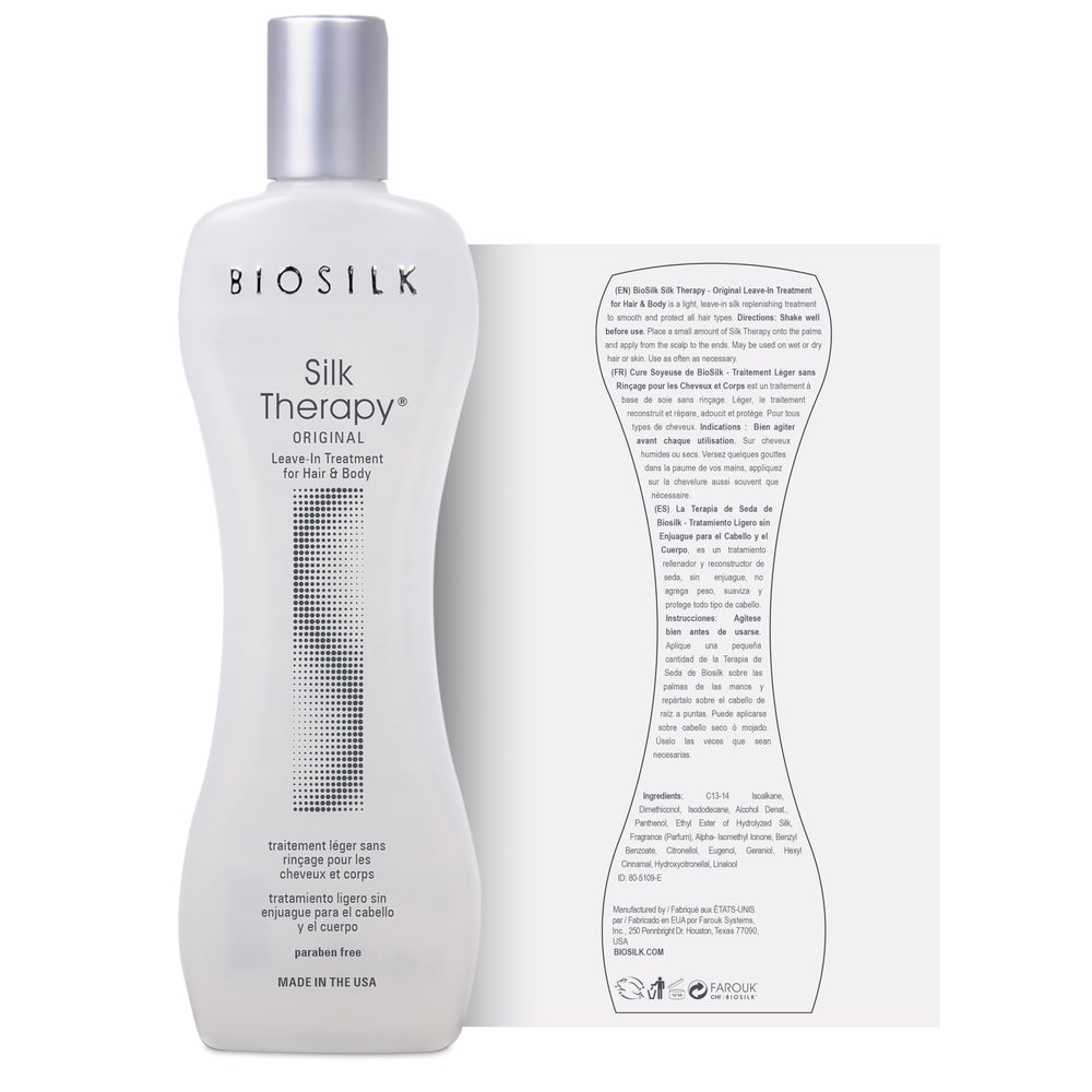 BioSilk Silk Therapy Original: puntas más suaves y reparación de puntas.