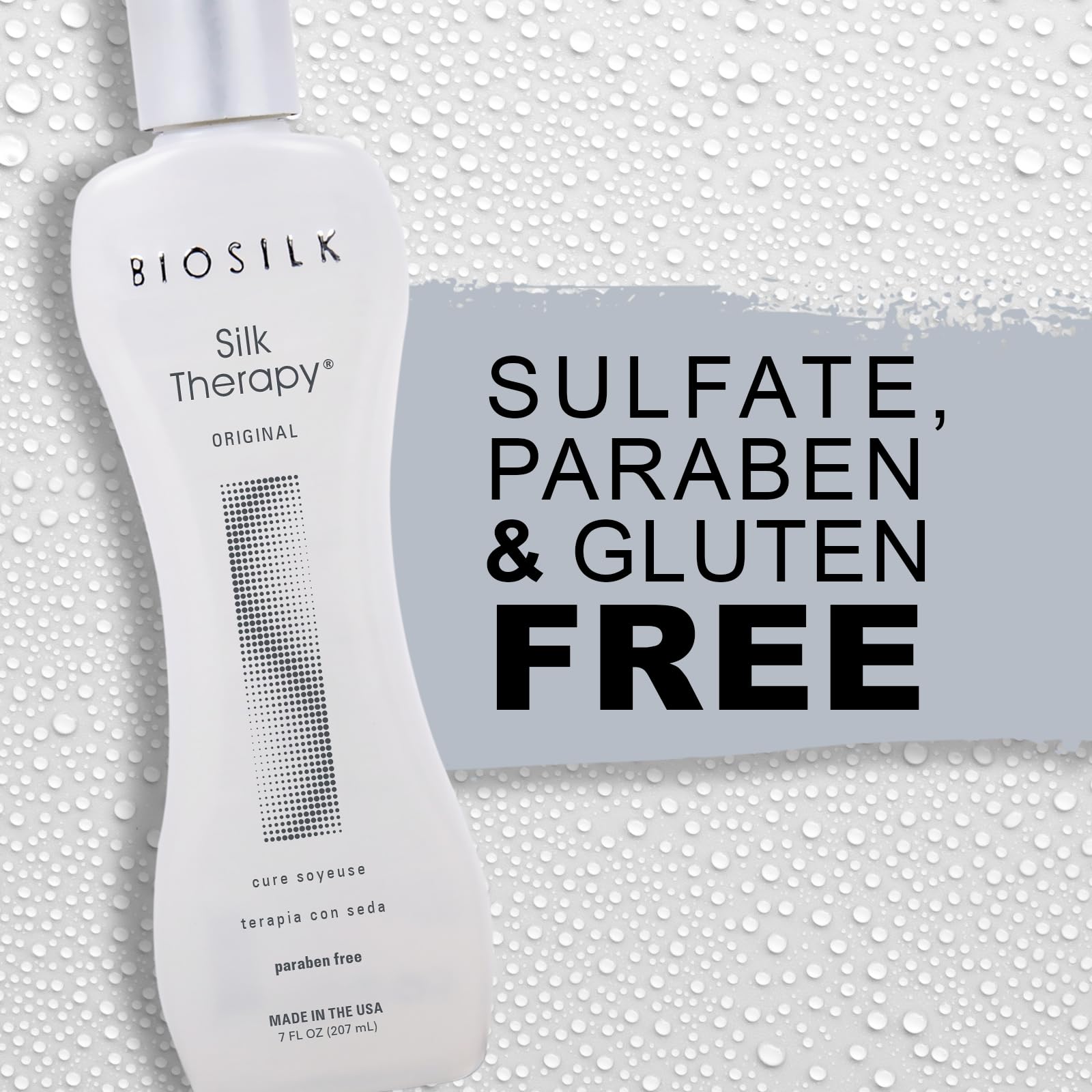 BioSilk Silk Therapy Original: apto para todo tipo de cabello y estilo.